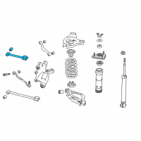 OEM 2015 Lexus GS350 Rear Upper Control Arm Assembly No.1 Diagram - 48770-30120