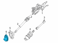 OEM Cadillac CT5 Lower Boot Diagram - 84740751