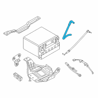 OEM 2019 BMW 740i xDrive Degassing Hose, Battery Diagram - 61-21-9-311-085