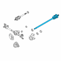 OEM 2005 Ford F-350 Super Duty Axle Assembly Diagram - FC3Z-3220-B