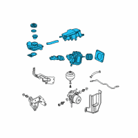 OEM 2007 Honda Civic Servo Set Diagram - 01469-SNC-A07