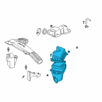 OEM 2002 Chevrolet S10 Cleaner Asm, Air Diagram - 19201272