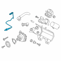 OEM 2011 BMW X3 Oxygen Sensor Diagram - 11-78-7-596-909