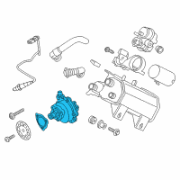 OEM BMW X3 Vacuum Pump Diagram - 11-66-7-558-344