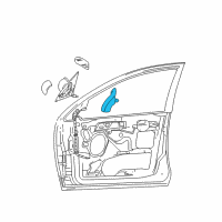 OEM 2003 Ford Focus Cover Diagram - 2M5Z-17K709-GA