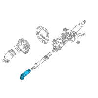 OEM 2019 Chevrolet Malibu Lower Shaft Diagram - 84389437