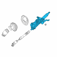 OEM 2018 Buick Regal Sportback Column Assembly Diagram - 84192523