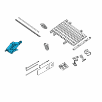 OEM 2012 Nissan Frontier Jack Complete Diagram - 99550-ZL50A