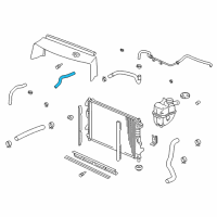 OEM 2007 Saturn Vue Hose, Heater Inlet Diagram - 15293283