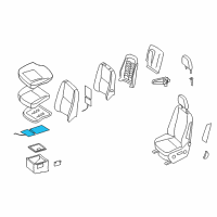 OEM 2009 Dodge Sprinter 2500 Pad-Heater Diagram - 68010846AA