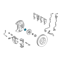 OEM 2007 Chrysler Crossfire Seal-Hub Diagram - 5099837AA