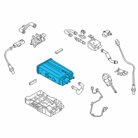 OEM 2021 Kia Sedona Canister Assembly Diagram - 31410A9500