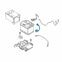 OEM Hyundai Accent Wiring Assembly-Transmission Ground Diagram - 91860-H9220