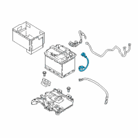 OEM 2019 Kia Rio Wiring Assembly-Transmission GROUD Diagram - 91860H9220