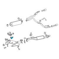 OEM Ram Seal-Turbo Exhaust Outlet Diagram - 68146718AA