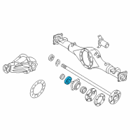 OEM 2001 Toyota Tundra Shaft Bearings Diagram - 90363-40068