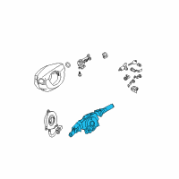 OEM Infiniti QX56 Switch Assembly-Comb Diagram - 25560-9GA8D