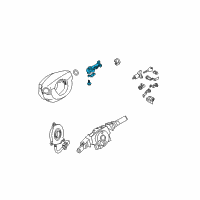 OEM 2011 Nissan Armada Lock Set-Steering Diagram - 48700-ZQ10A