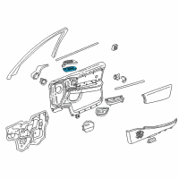 OEM 1997 Buick Park Avenue Switch Asm, Front Side Door Window & Multifunction Diagram - 25718947