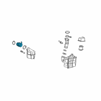 OEM 2006 Ford Focus Air Outlet Tube Diagram - 7S4Z-9B659-A