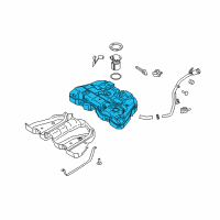 OEM 2019 Lincoln MKZ Fuel Tank Diagram - HG9Z-9002-T