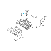 OEM 2020 Lincoln MKZ Fuel Gauge Sending Unit Diagram - HG9Z-9A299-G