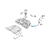 OEM 2015 Lincoln MKZ Filler Hose Diagram - DG9Z-9047-C