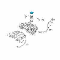 OEM 2018 Lincoln MKZ Lock Ring Diagram - HG9Z-9C385-B