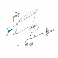 OEM Chrysler Sebring Dr Check-Front Door Diagram - MR987357