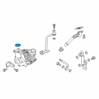 OEM 2021 GMC Savana 3500 Turbocharger Gasket Diagram - 55595128