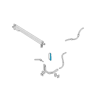 OEM Hyundai Entourage Hose-Oil Cooler Diagram - 25421-4D940