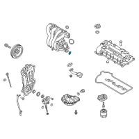 OEM 2021 Kia Niro Gasket-EGR Valve Diagram - 2849303HA0