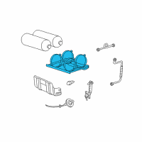 OEM Ford Crown Victoria Support Diagram - F6AZ-9A138-AB