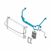 OEM BMW M235i xDrive Line Radiator-Thermostat Diagram - 17-12-2-409-077