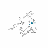 OEM Buick Lucerne Switch Asm-Turn Signal & Headlamp & Headlamp Dimmer & Windshield Wiper Diagram - 25761901