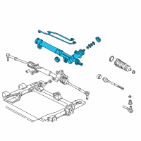 OEM Chevrolet Monte Carlo Gear Kit, Steering (Remanufacture) Diagram - 26079929