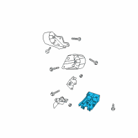 OEM 2004 Dodge Dakota INSULATOR-Transmission Support Diagram - 52021845AA