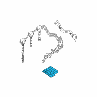 OEM 2004 Kia Sorento Engine Ecm Control Module Diagram - 3910639452