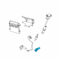 OEM Ford Mustang Camshaft Gear Diagram - 3R2Z-6A257-DA