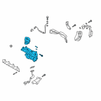 OEM 2020 Hyundai Veloster TURBOCHARGER Diagram - 28231-2B790