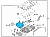 OEM 2020 Ford Explorer Cable Diagram - L1MZ-14D641-A