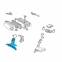 OEM 2006 Lexus RX400h Inlet, Air Cleaner Diagram - 17751-20040