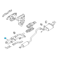 OEM Infiniti Gasket-Exhaust Diagram - 20691-57E01