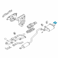 OEM Nissan Sentra Finisher-Exhaust Diagram - 20091-16V00