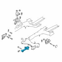 OEM 2016 Kia Optima Bracket Assembly-Roll Rod Diagram - 21950C1400