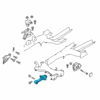 OEM 2020 Kia Optima Bracket Assembly-Roll Rod Diagram - 21950C1400