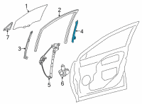 OEM Lexus NX350 FRAME SUB-ASSY, FR D Diagram - 67404-78020