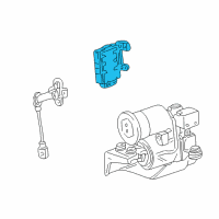 OEM 2005 Ford Explorer Solenoid Valve Assembly Diagram - 1L1Z-5311-AA