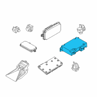 OEM 2013 BMW 535i GT xDrive Control Unit, Camera-Based S Diagram - 66-51-9-288-319