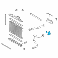 OEM 2018 Lexus ES300h Inlet Sub-Assembly, Water Diagram - 16031-36010